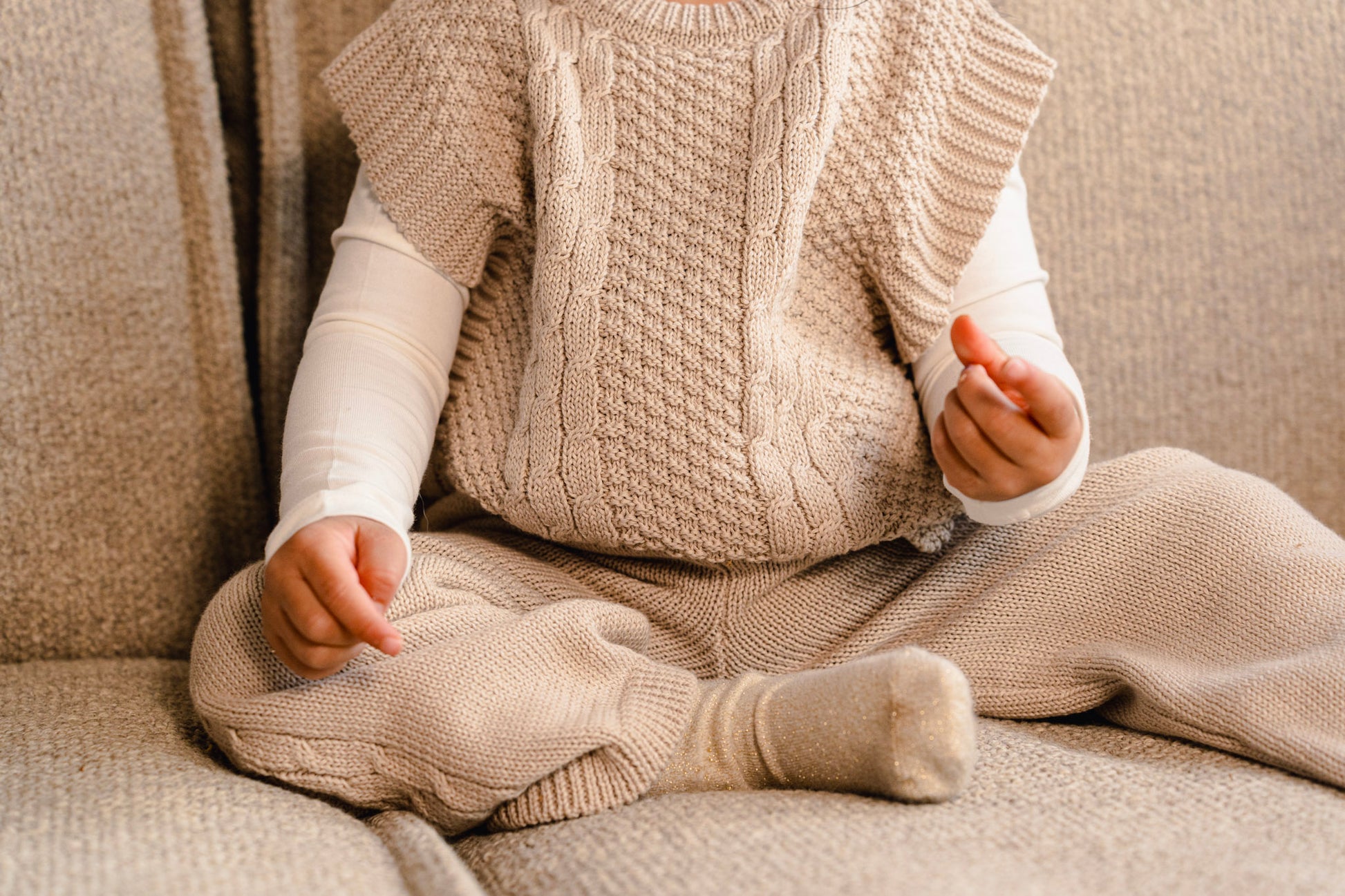 Cozy Knitted Set - Pants & Top