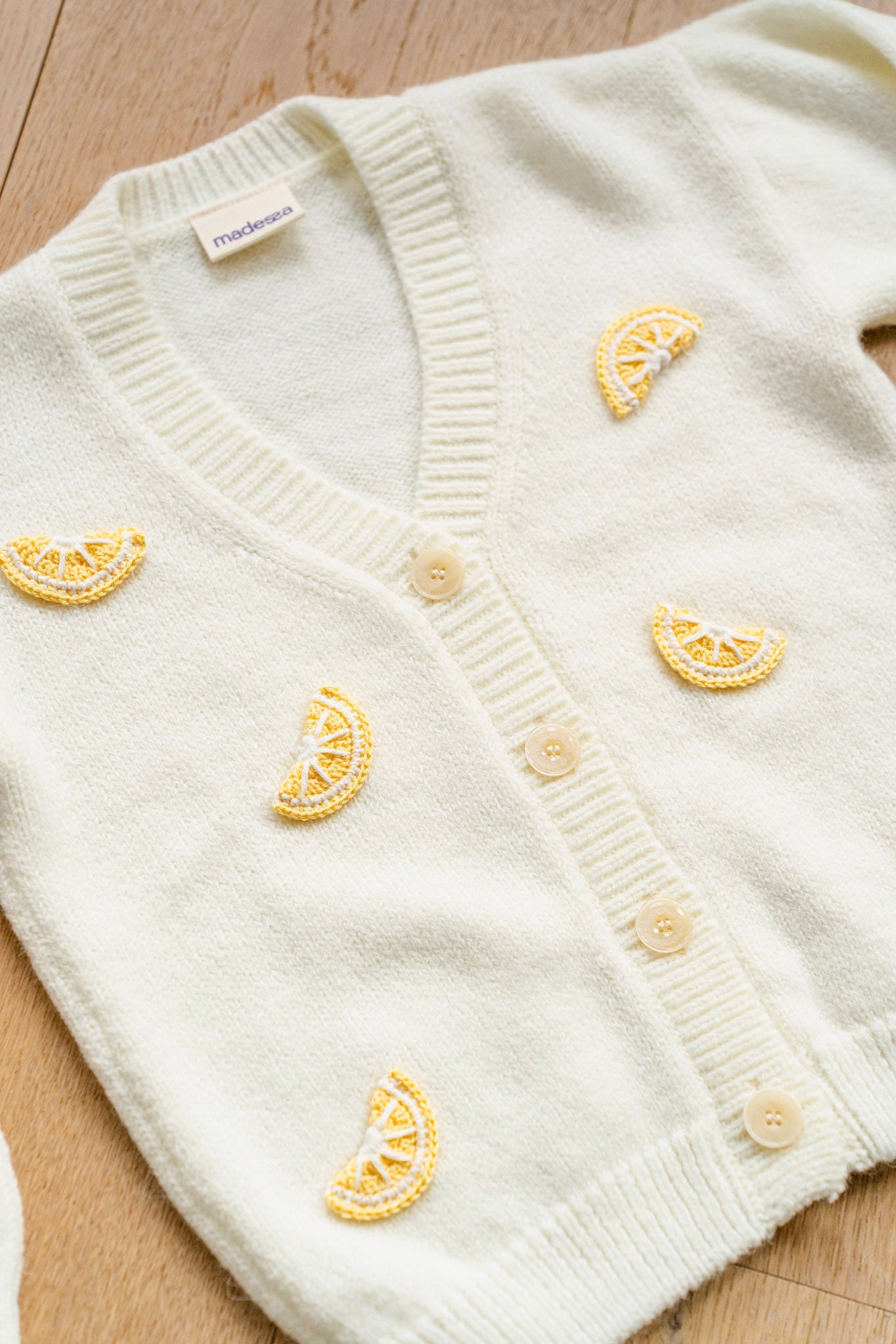 Little Lemon Knit Cardigan