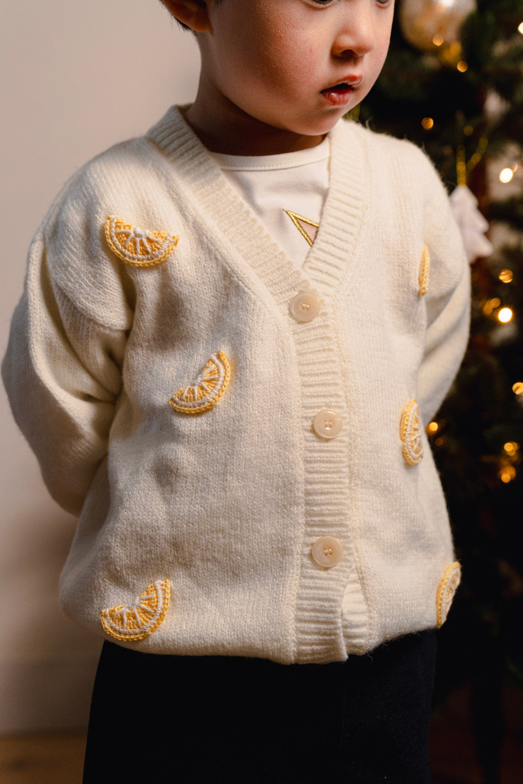 Little Lemon Knit Cardigan