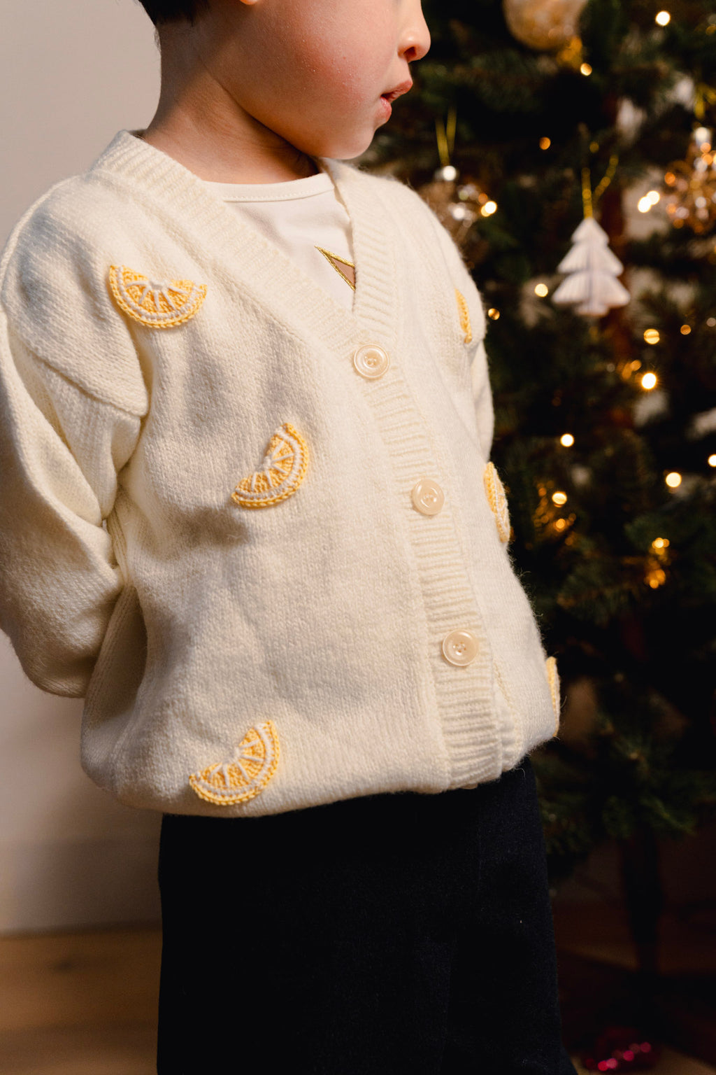 Little Lemon Knit Cardigan