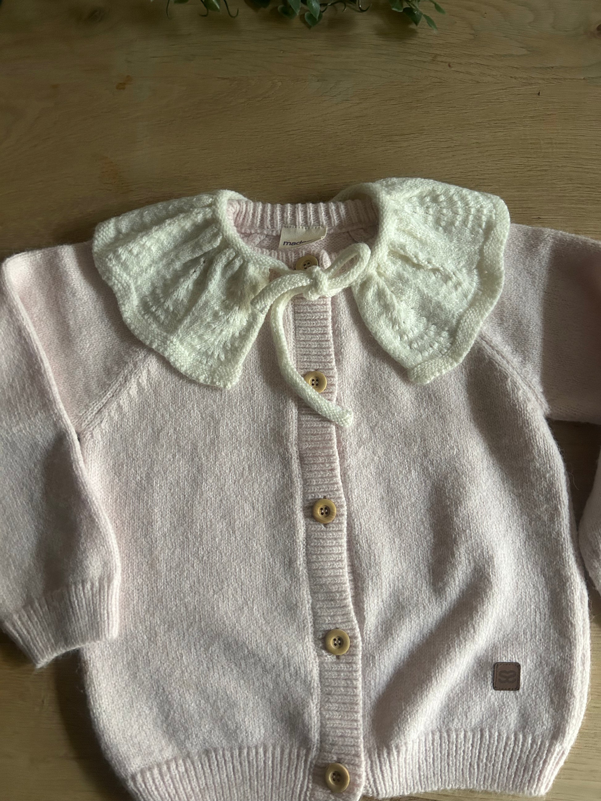 Handmade Collar Knit Cardigan