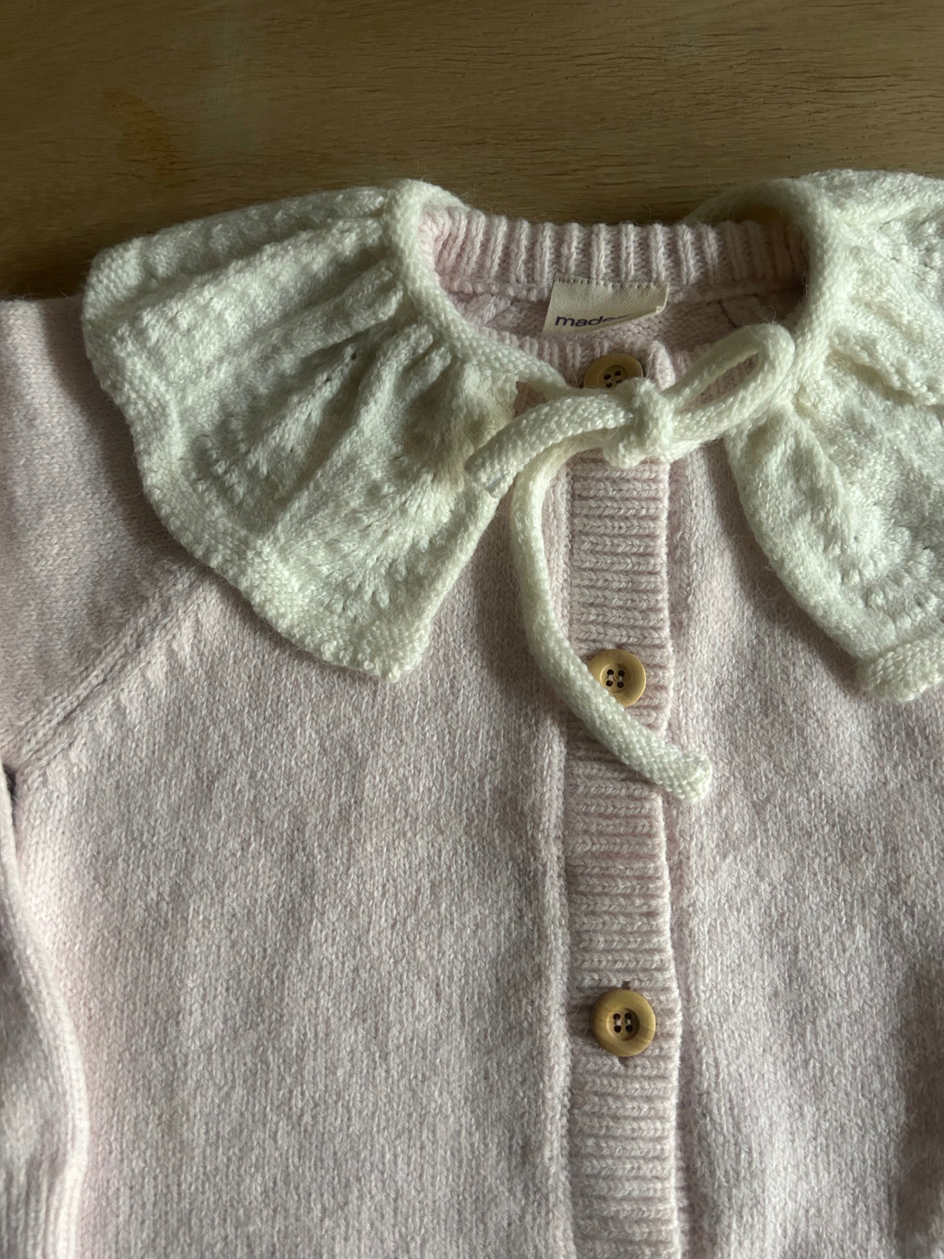 Handmade Collar Knit Cardigan
