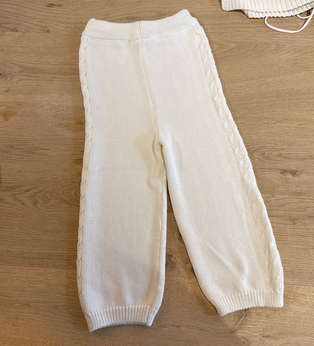 Cozy Knitted Set - Pants & Top