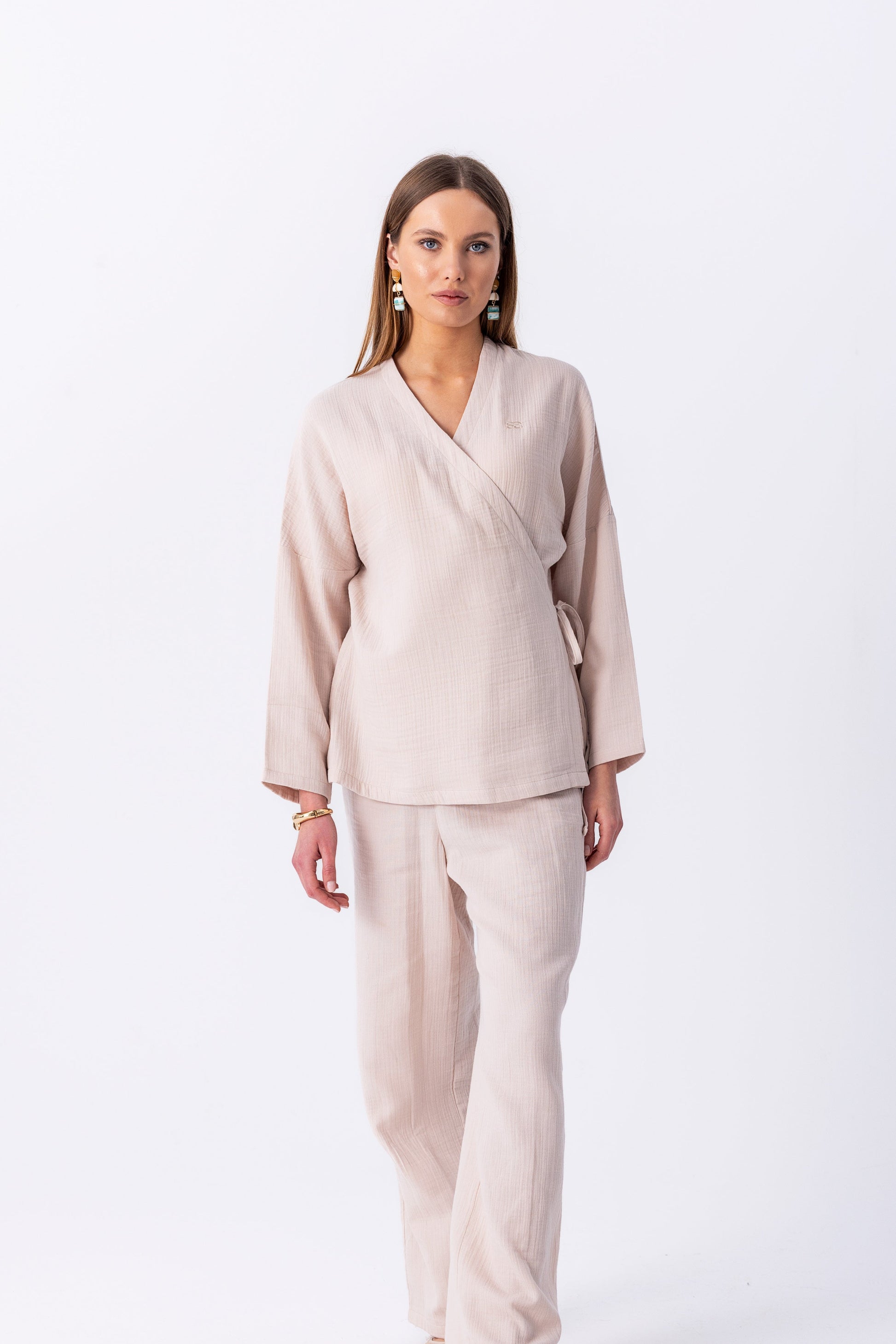 Madessa Wrap Set Long Sleeve