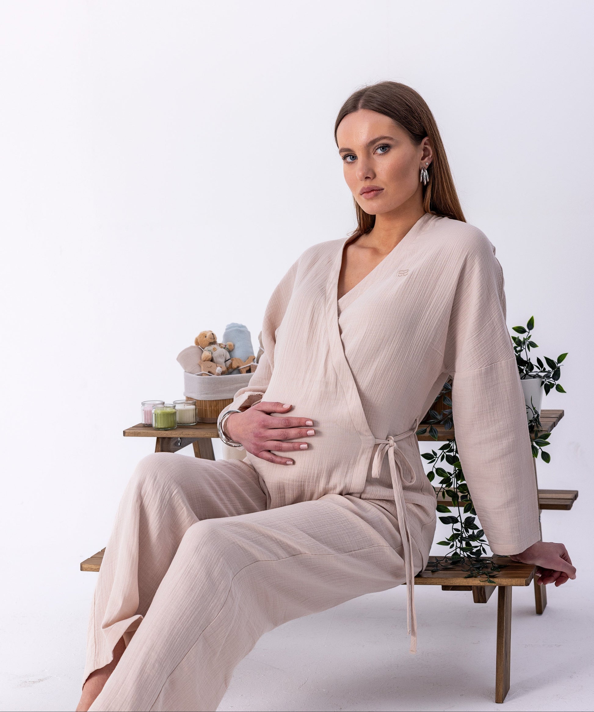 Madessa Wrap Set Long Sleeve