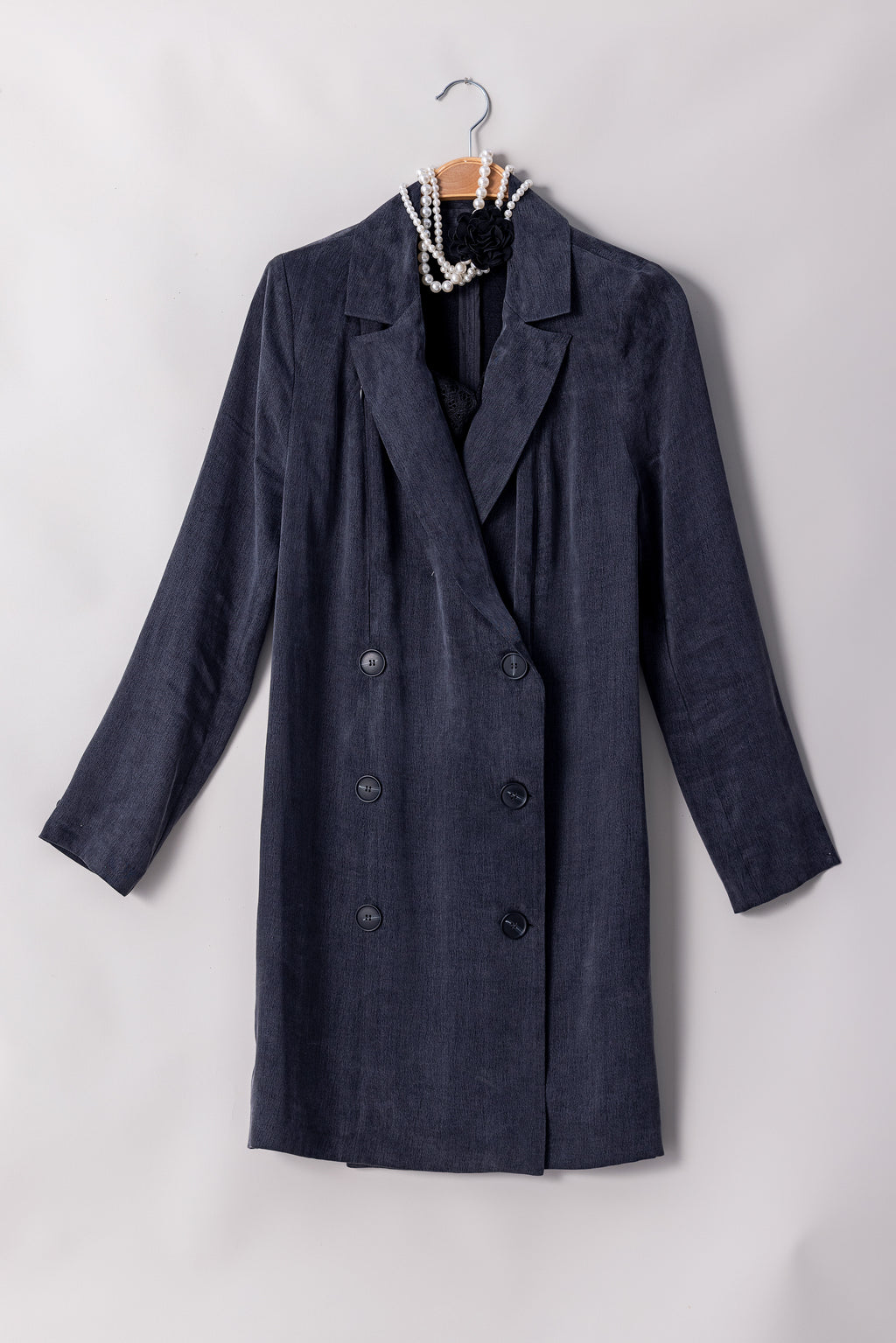 Nursing-Friendly Blazer Dress