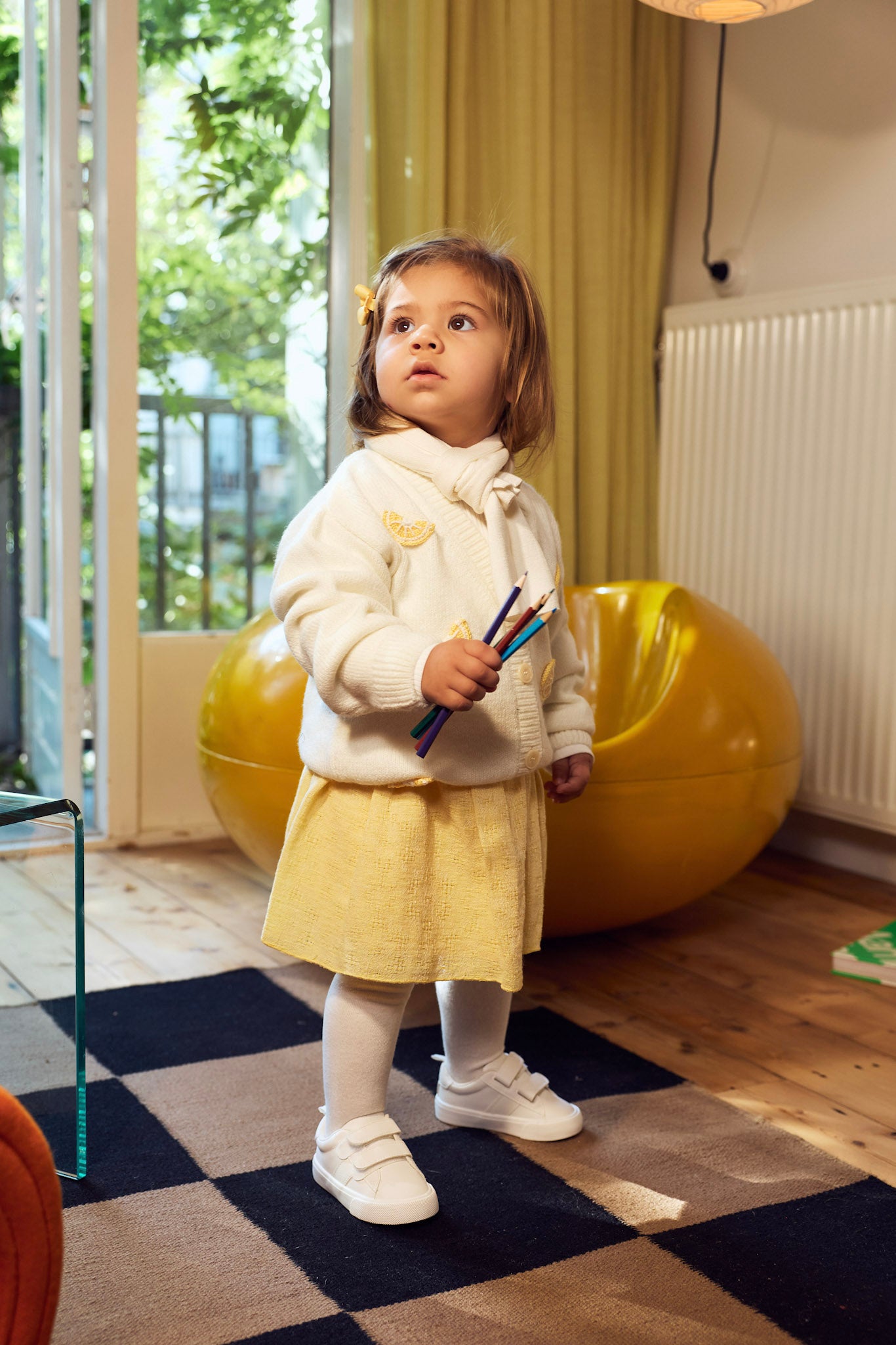 Little Lemon Knit Cardigan