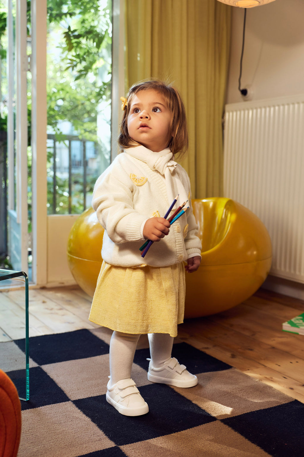 Little Lemon Knit Cardigan