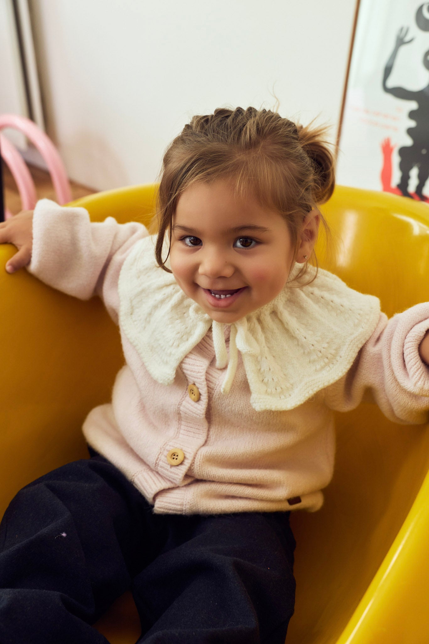 Handmade Collar Knit Cardigan