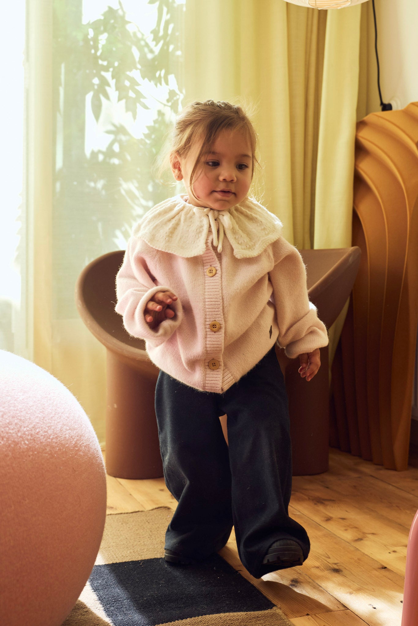 Handmade Collar Knit Cardigan