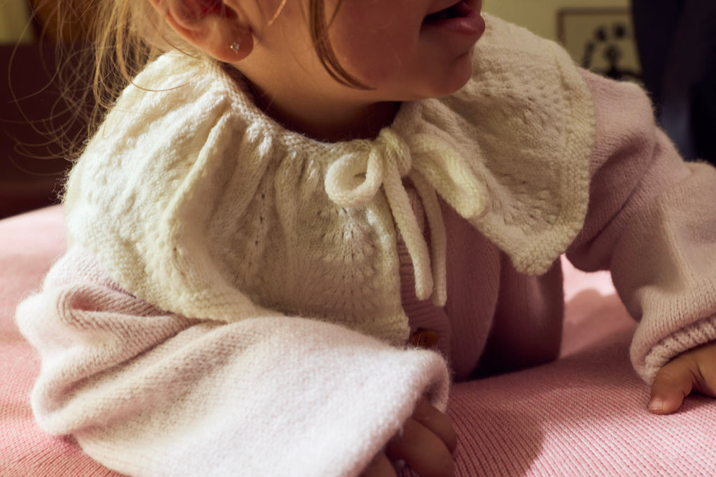 Handmade Collar Knit Cardigan