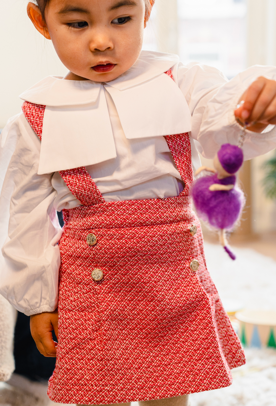 Madessa Pink Festive Skirt