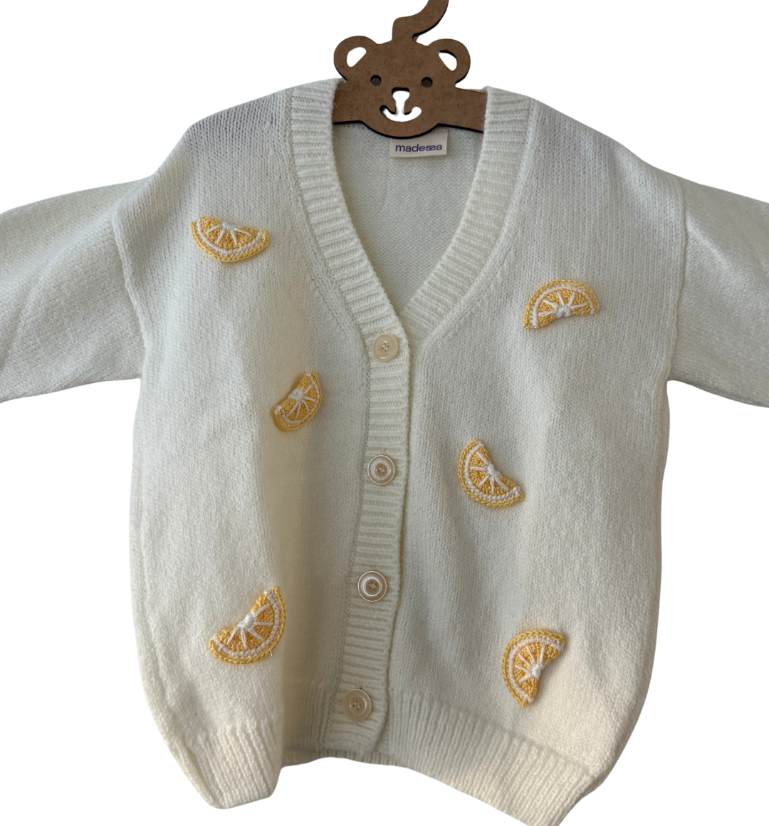 Little Lemon Knit Cardigan