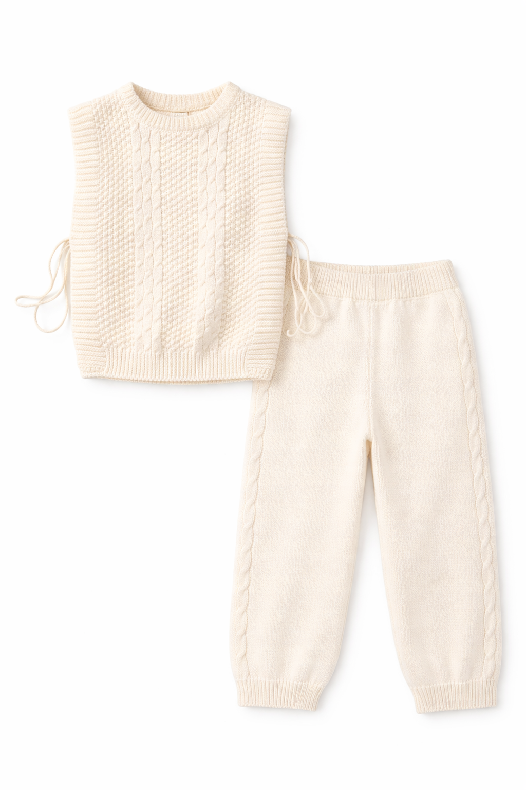 Cozy Knitted Set - Pants & Top